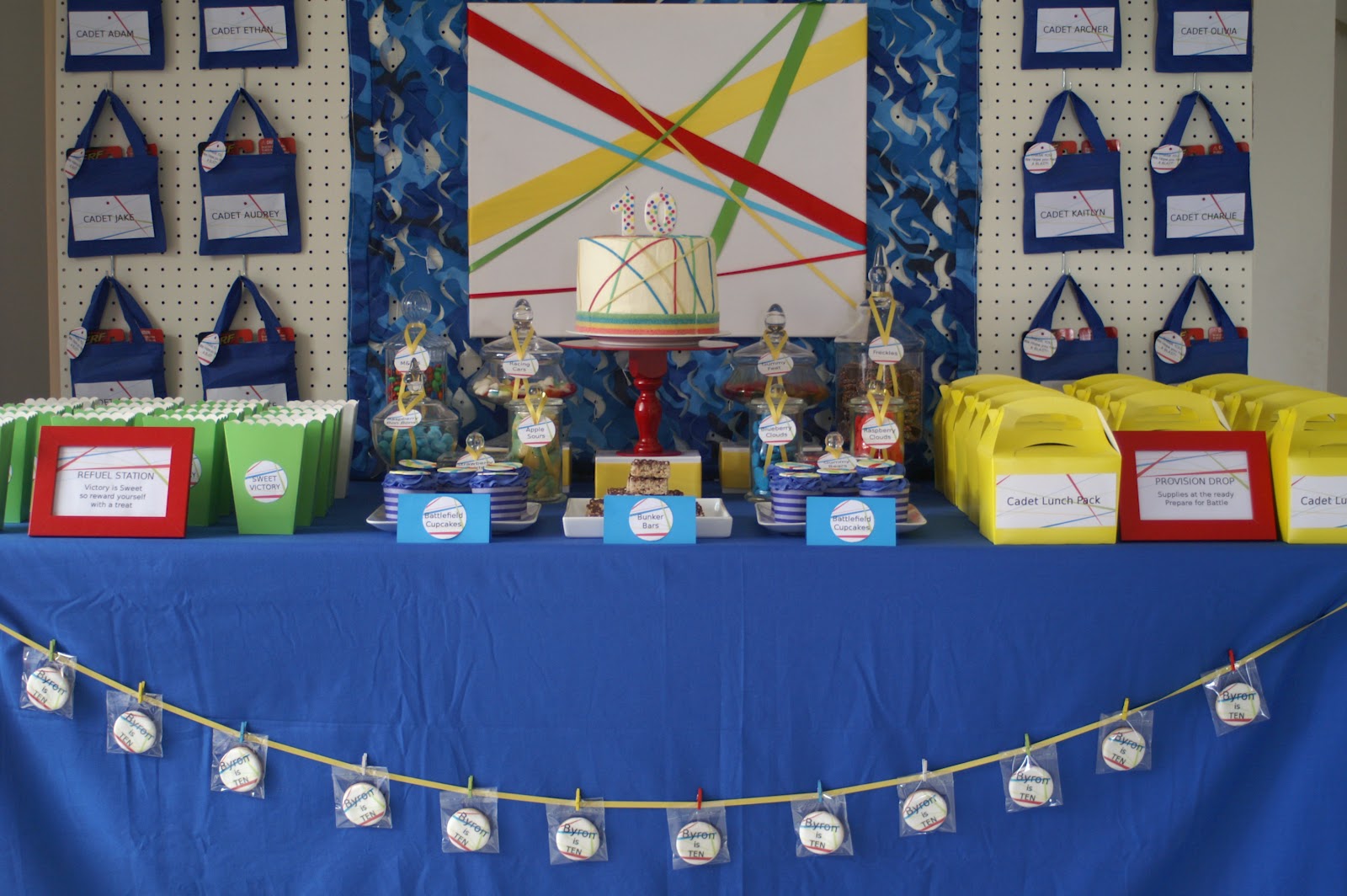 Sweet On Parties { BAKE CREATE CELEBRATE } {Celebrate} Laser Tag Party