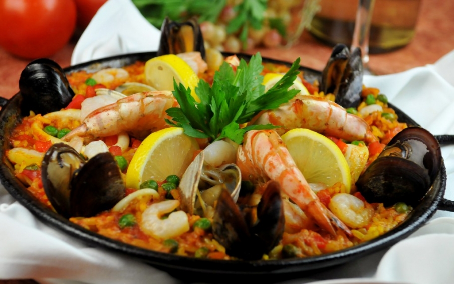 La fourmi aux fourneaux Une Paella sans fruits de mer