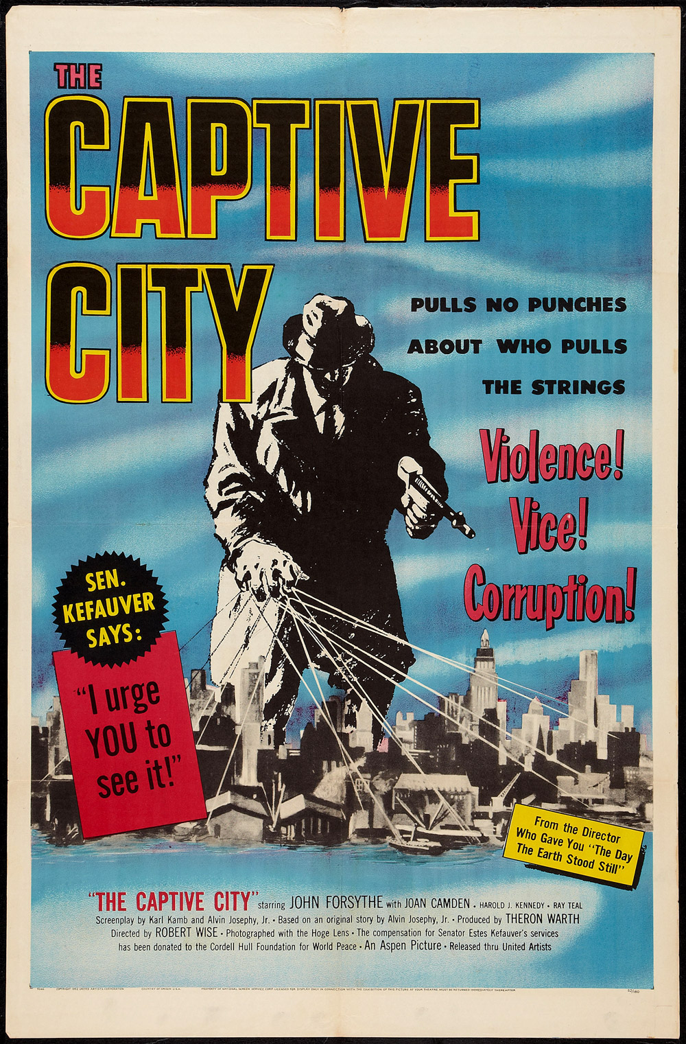 Where Danger Lives: THE CAPTIVE CITY (1952)
