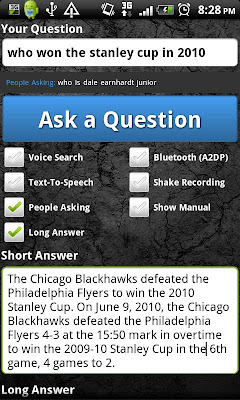 AQ for Droid voice assistant