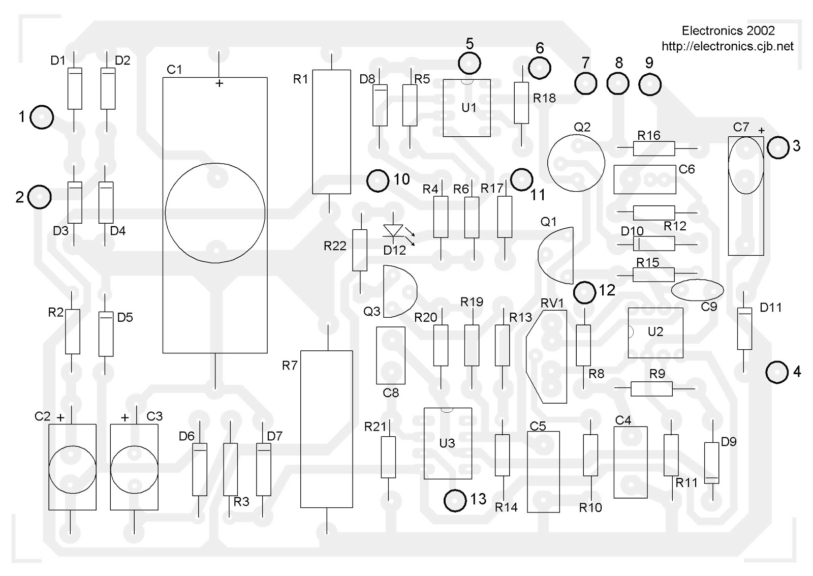 Rangkaian Power Supply Variabel Ini Memiliki Tegangan Output Yang Dapat