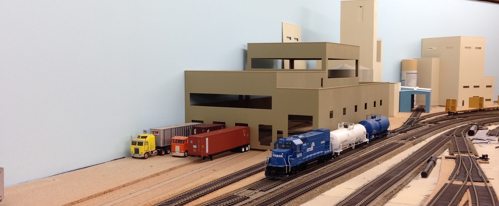 JL&T Railroad Paper Mill Progress from today...