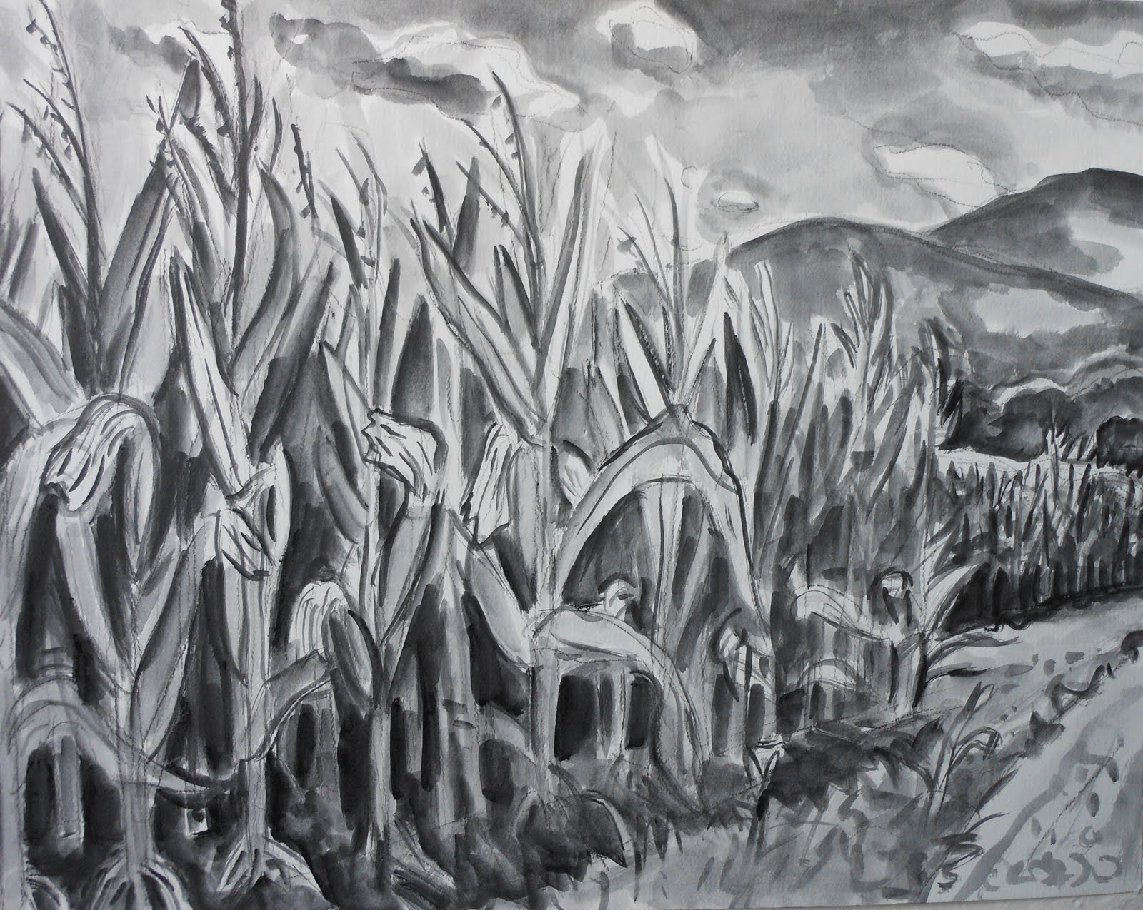 Kate Knapp Artist Blog The Corn Field