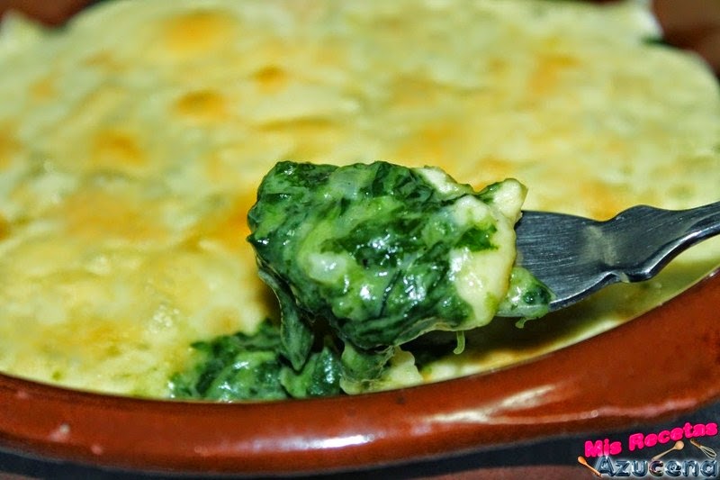 Espinacas Gratinadas
