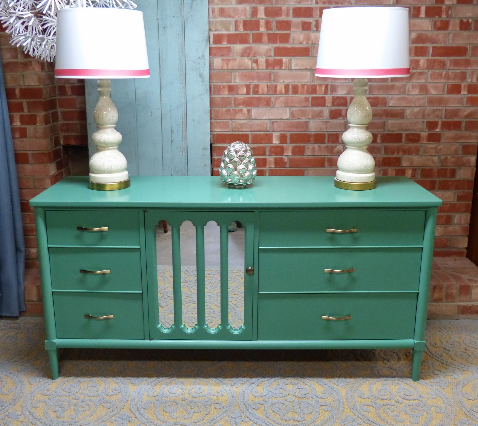 JULIE PETERSON Simple Redesign DRESSER TURNED CREDENZA AND TAKING