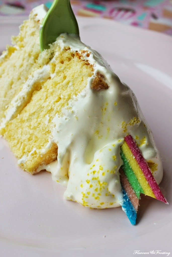 Flavours & Frosting Lemon Jelly Layer Cake