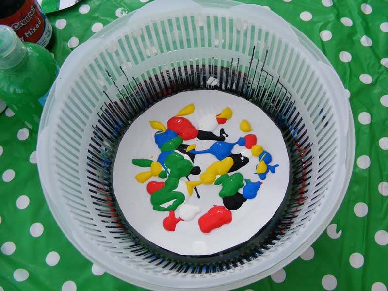 spinning paint
