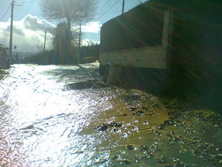 Denuncian incontables roturas Aqualia-cuyences-inundacion-incompetentes