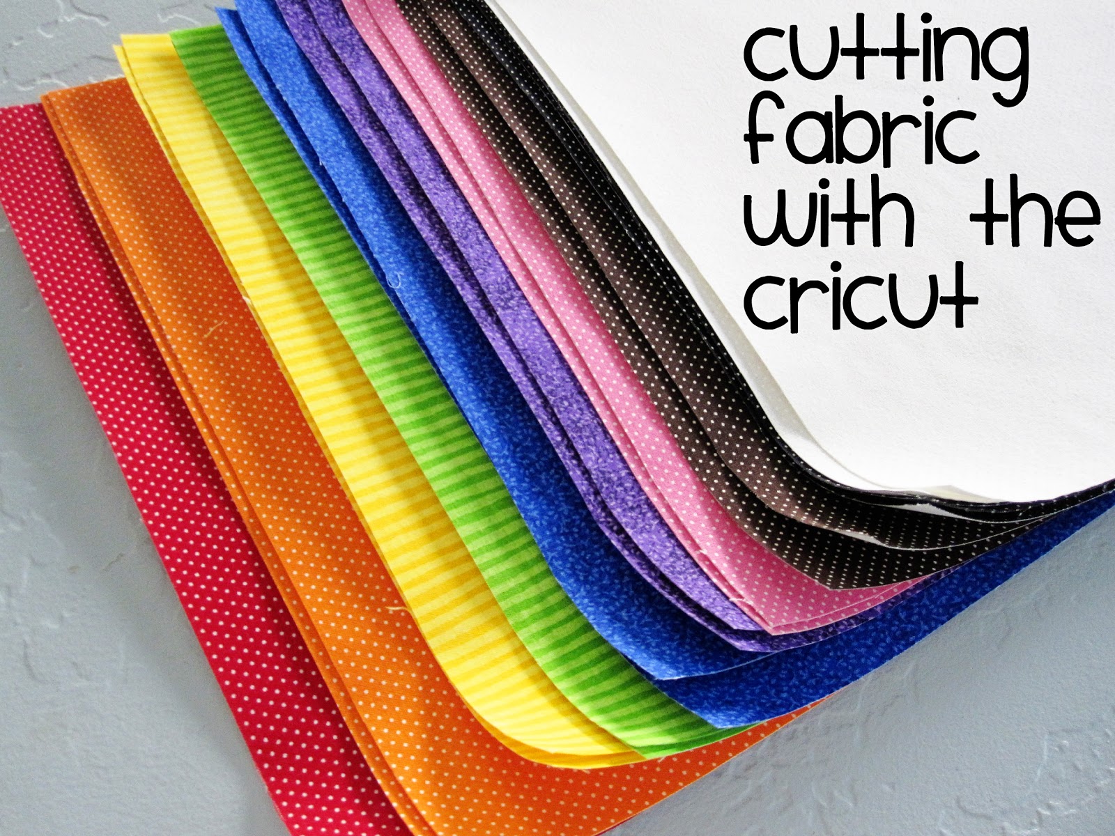 cricut fabric projects