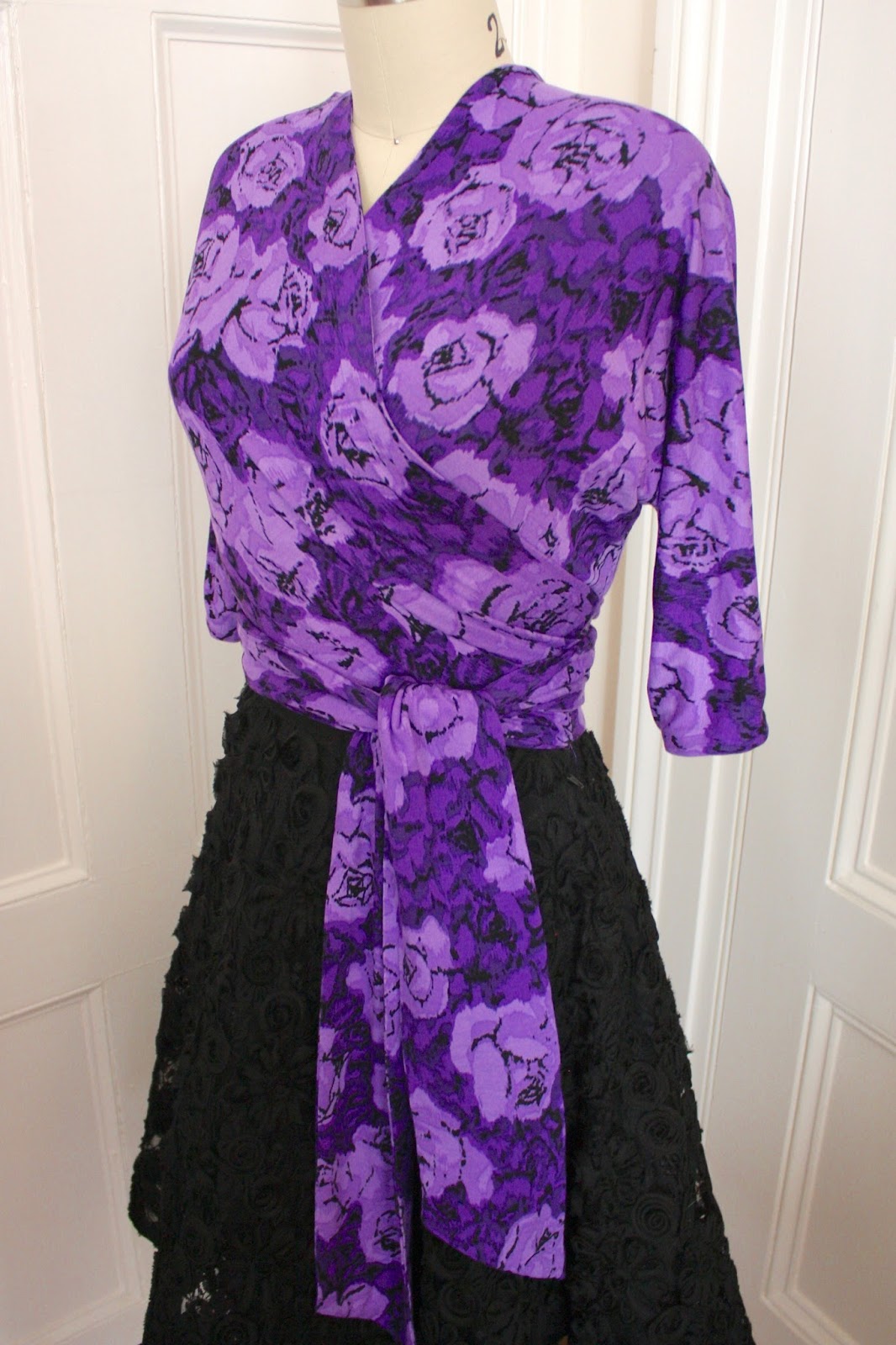 Gertie's New Blog for Better Sewing Knit Wrap Top SewAlong 7 Final