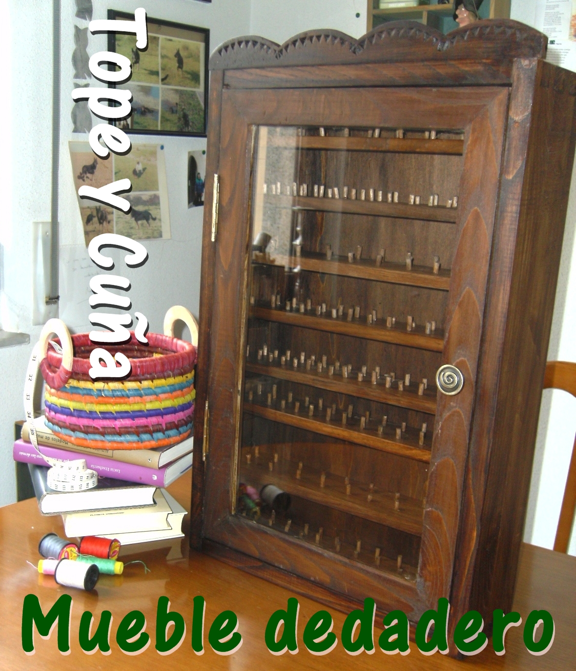 Mueble dedales: Presume de colección