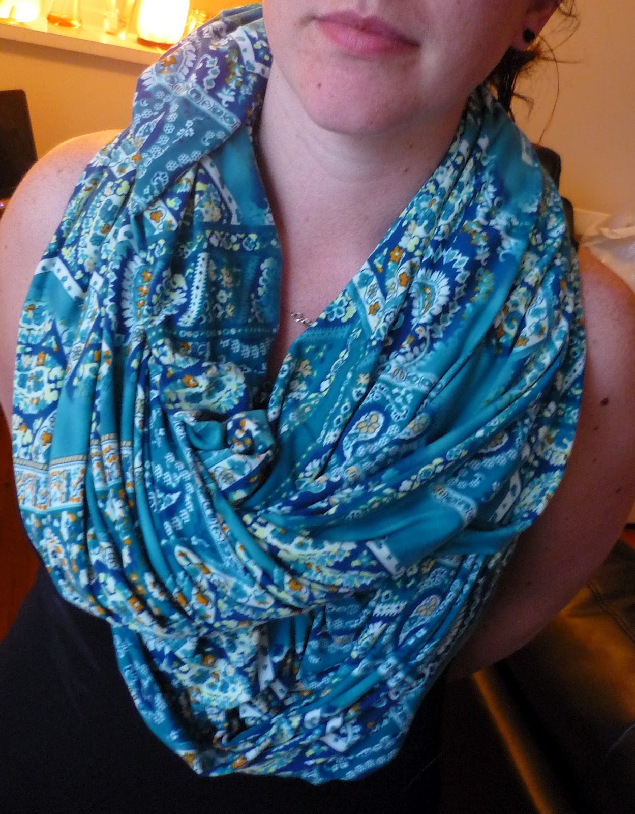 Sew Into This Circle Scarf