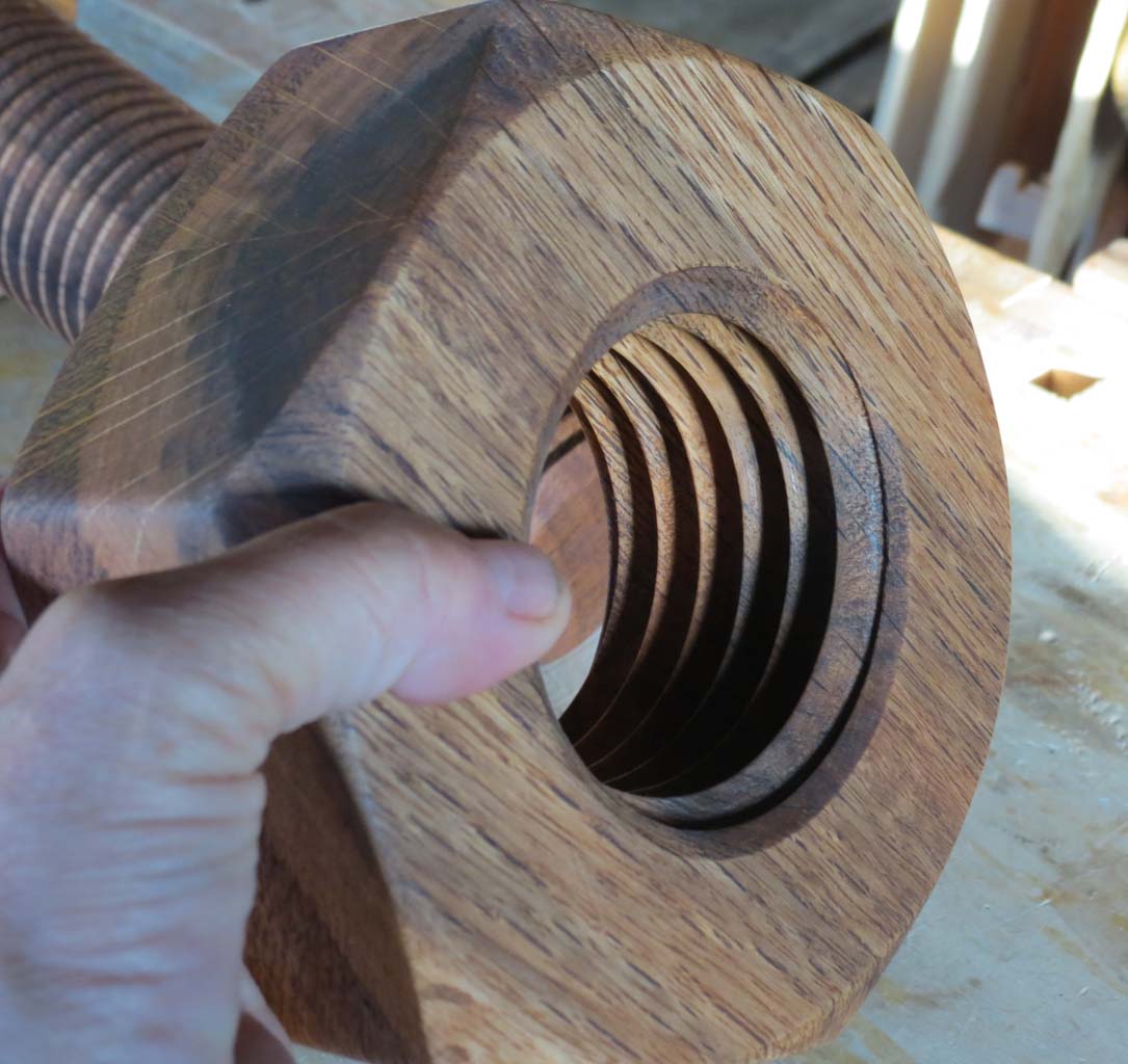 Project notes Router lathe Big bolt