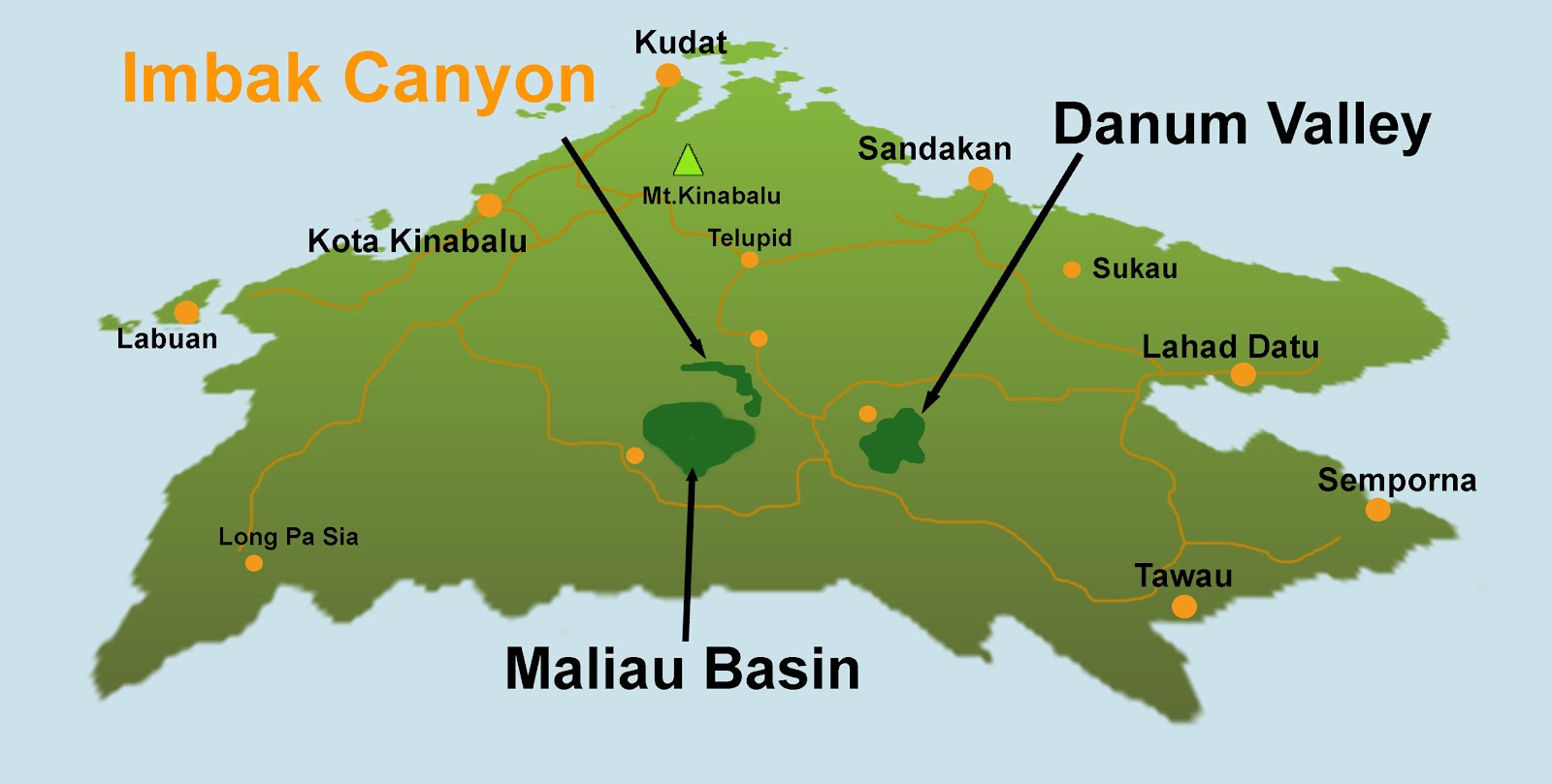 Map Sabah