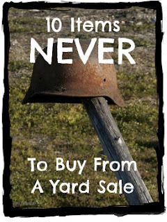 10 items never to buy from a yard sale