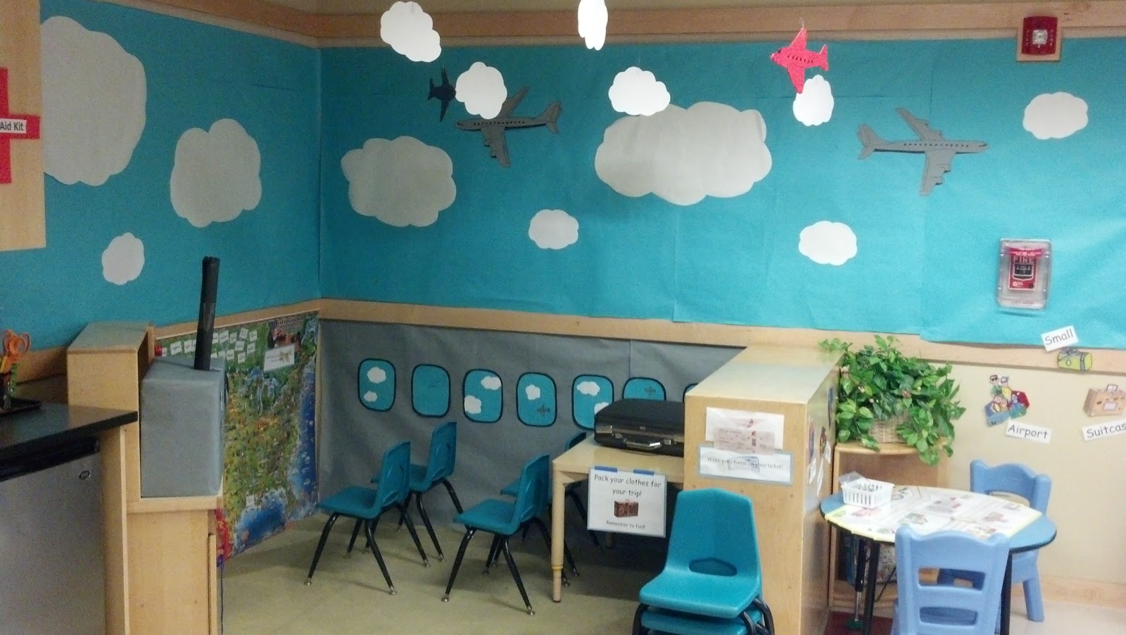 My Corner of the Room Airplane Week