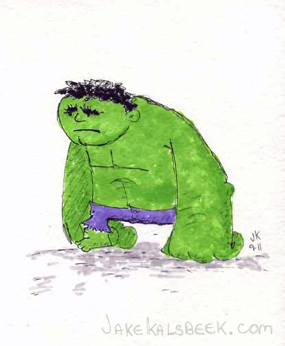 Sad Hulk