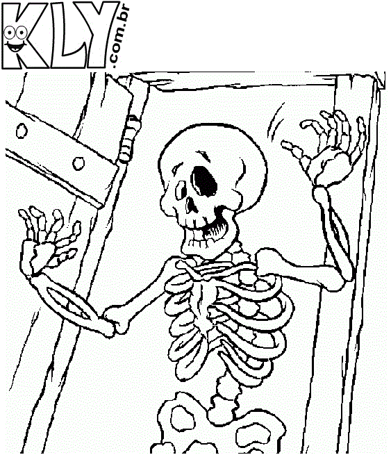 caveira desenhos para colorir alfabetizando com a cris