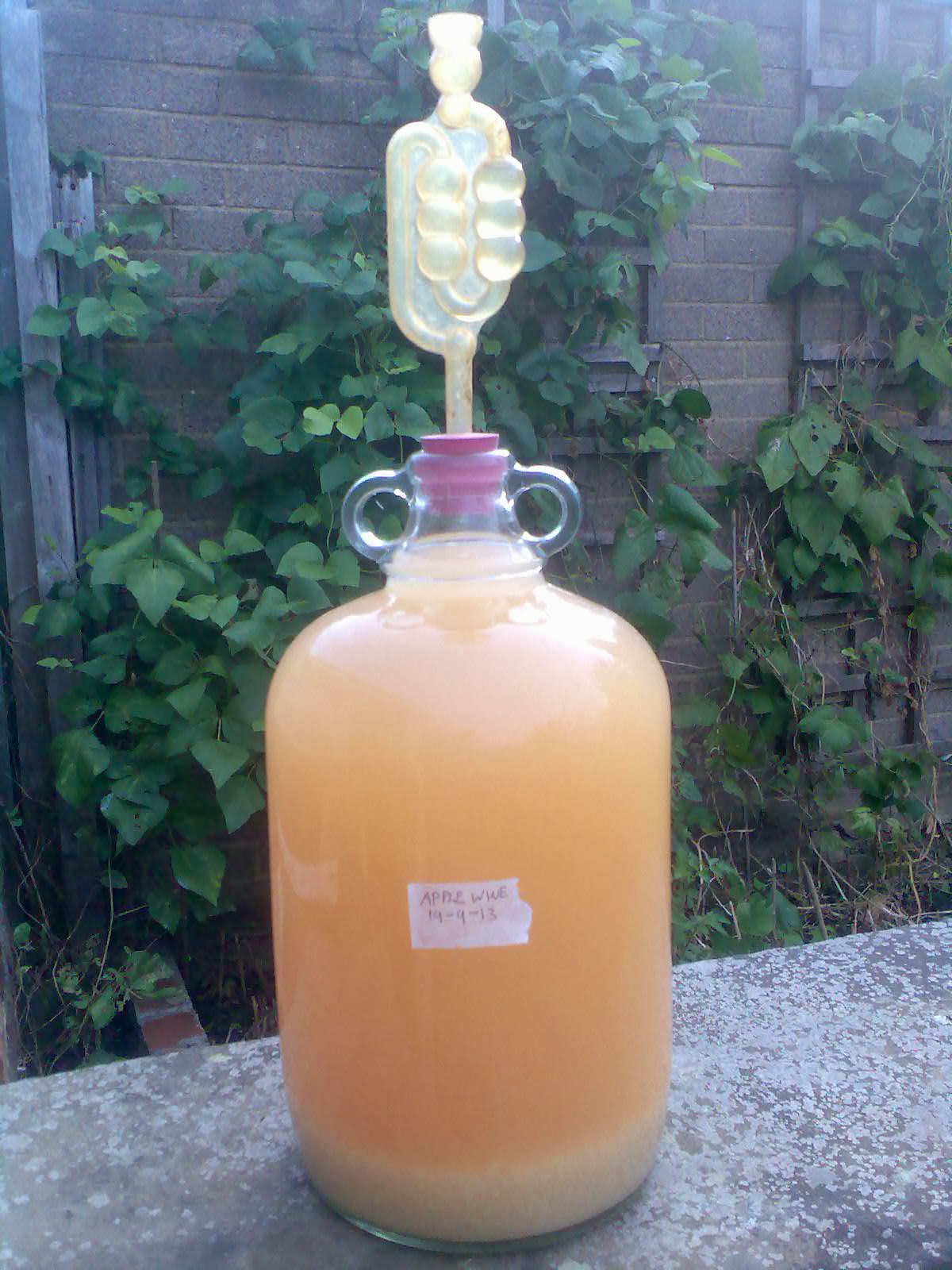 Ben's Adventures in Wine Making Apple Wine The Making Of