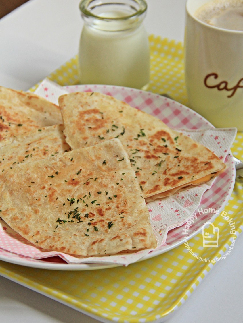 Happy Home Baking breakfast wraps