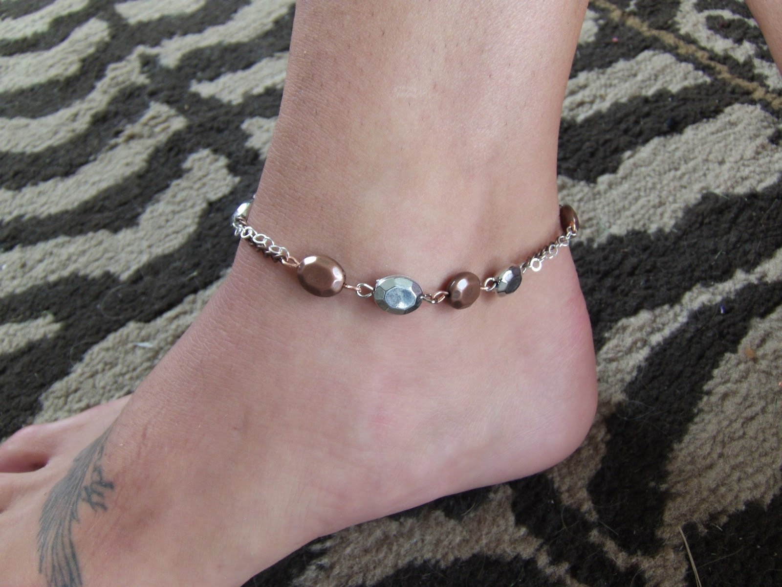 Creative Designs by Cheri Ankle Bracelet Blog Hop Hosted by Kashmira Patel