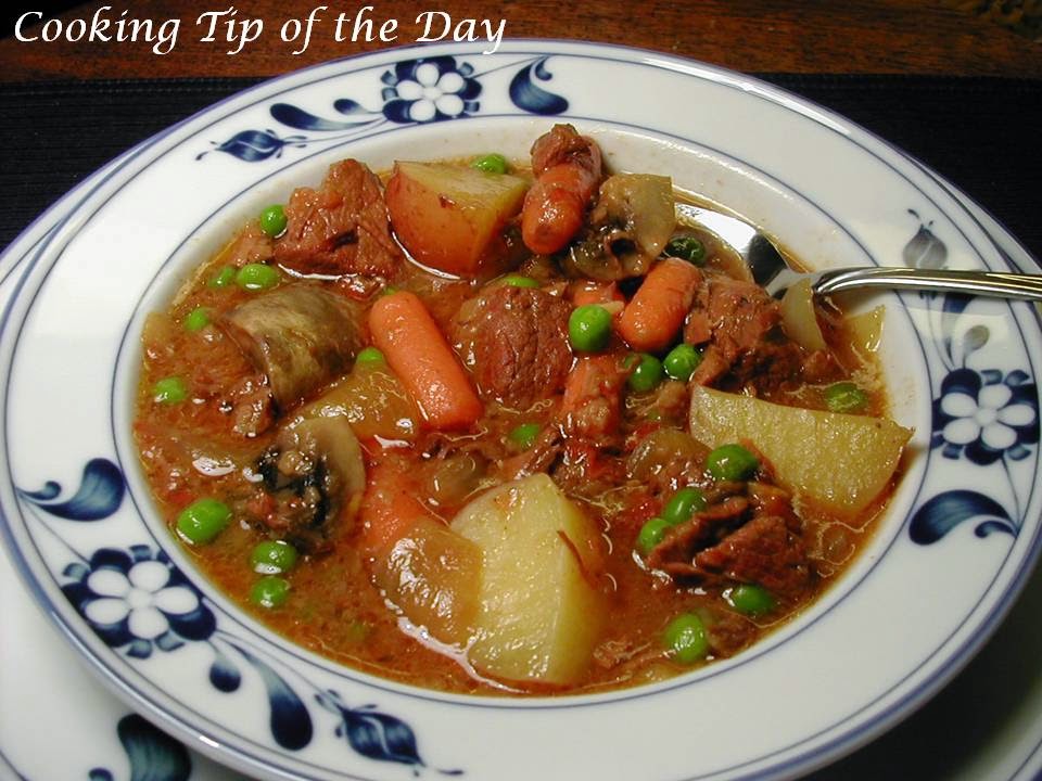 Cooking Tip of the Day Beef Stew