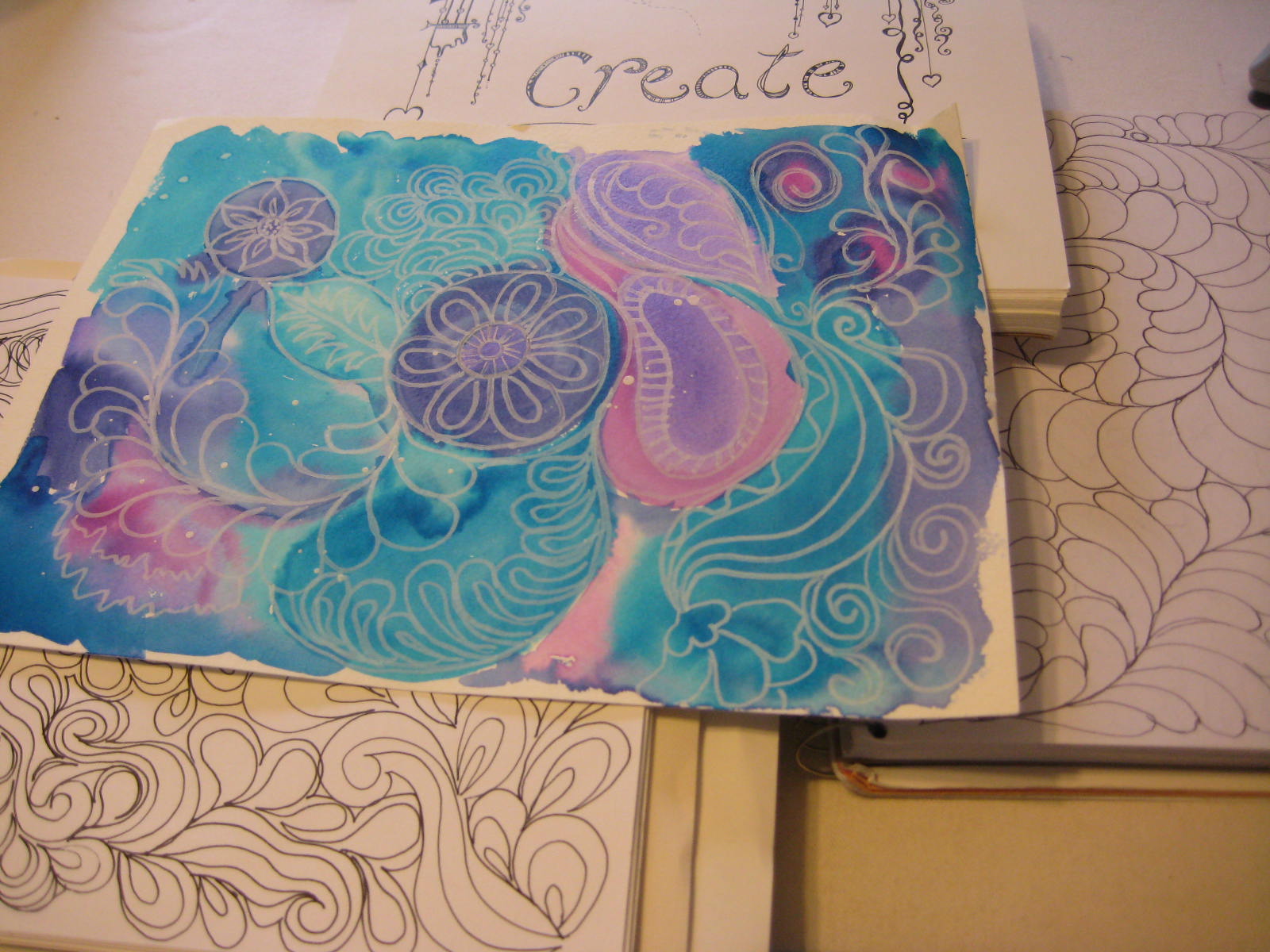 Amy's Free Motion Quilting Adventures Practice Free Motion Quilting; A