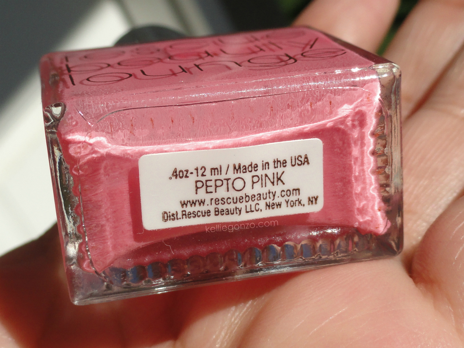 KellieGonzo Rescue Beauty Lounge Pepto Pink