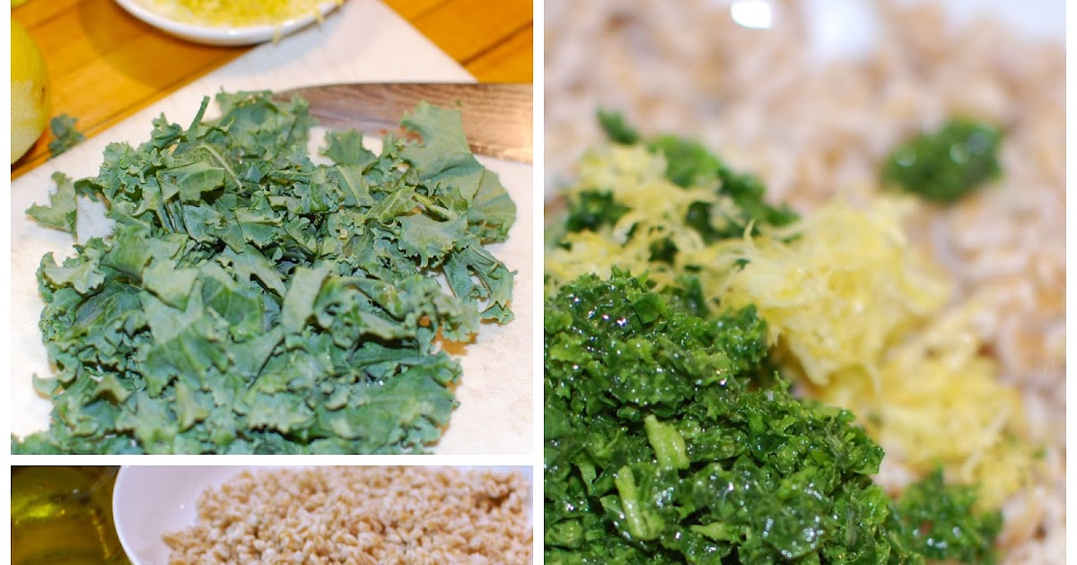 Buttermilk Poached Flounder & Farro with Kale Pesto