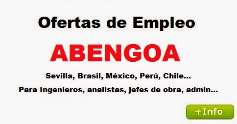 Empleo en Abengoa Trabajo para construccion