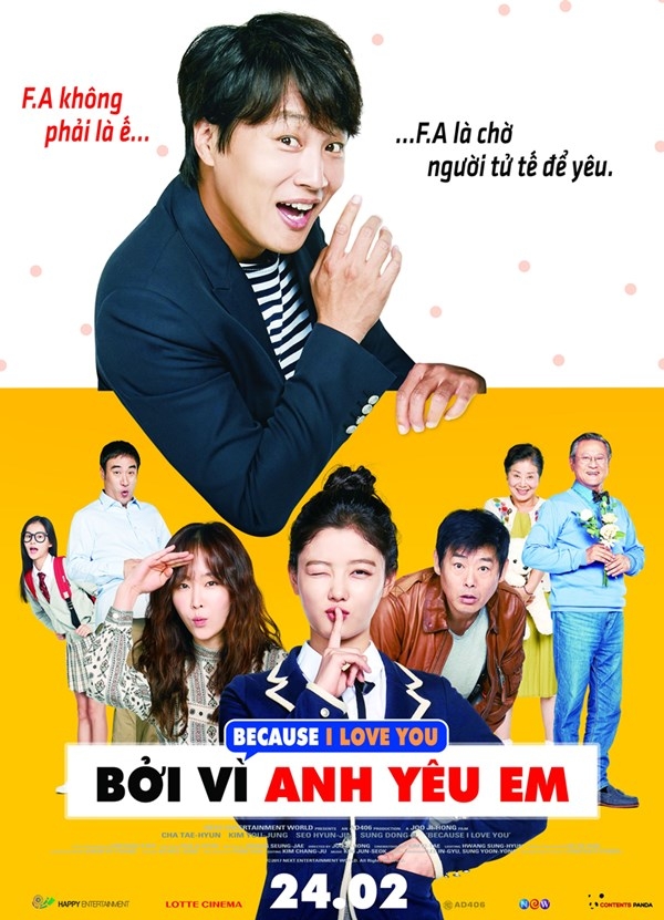 Bởi vì anh yêu em - Because I Love You (2017)