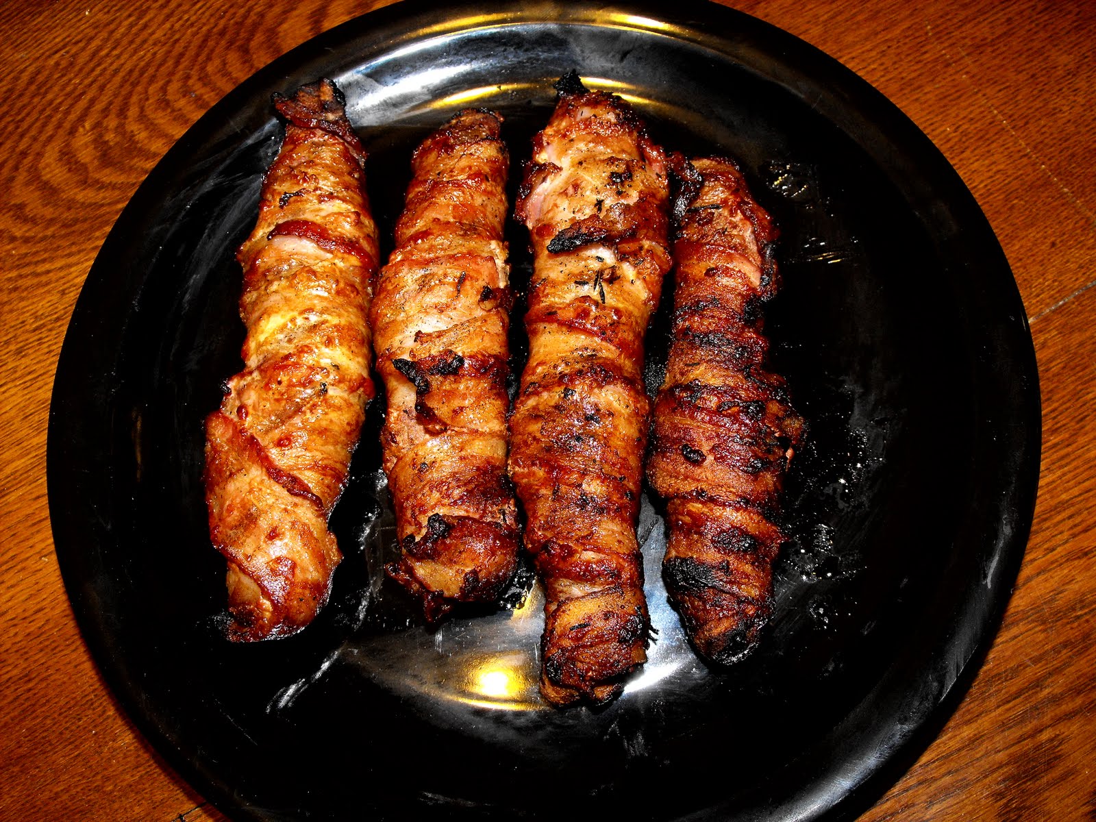 Sassy Servings Bacon Burger Dogs