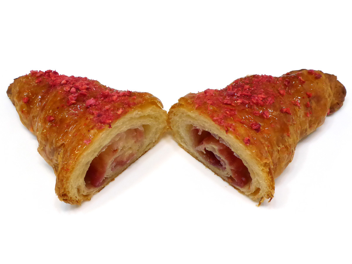 クロワッサン・フランボワーズ(Croissant framboise) PAUL(ポール) パンレビュー