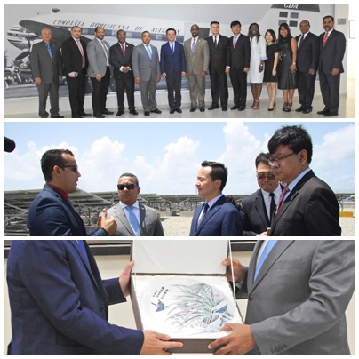 jueves, 16 de mayo de 2019 El embajador de China elogia tecnologías del complejo aeronáutico