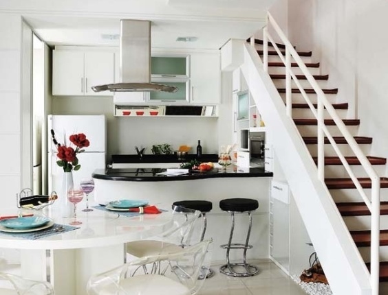 decoracao de sala e cozinha juntas simples:Cozinhas pequenas: charme e simplicidade – Amando Cozinhar – Receitas decoracao de sala e cozinha juntas simples:Cozinhas pequenas: charme e simplicidade – Amando Cozinhar – Receitas