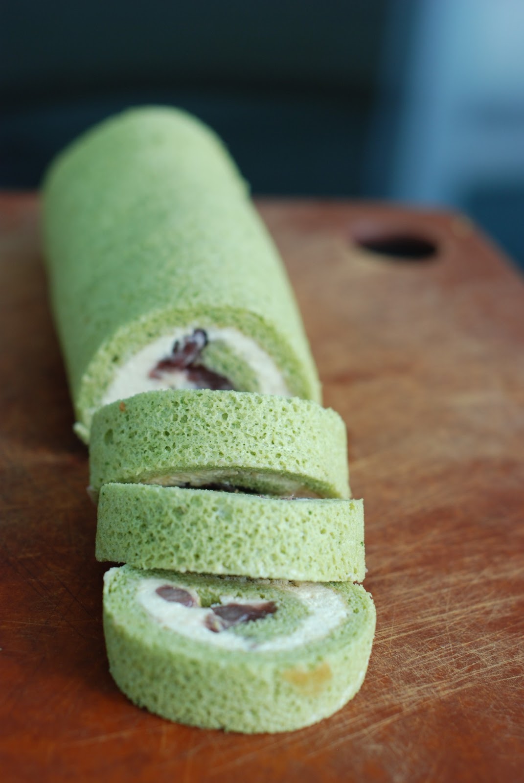 Only Slightly Pretentious Food Recipe Matcha Swiss Roll