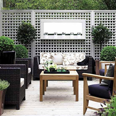 3 modern garden ideas Garden with formal terrace