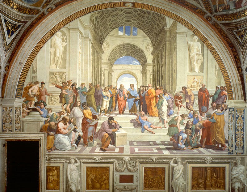 scuola di Atene - Raffaello Sanzio