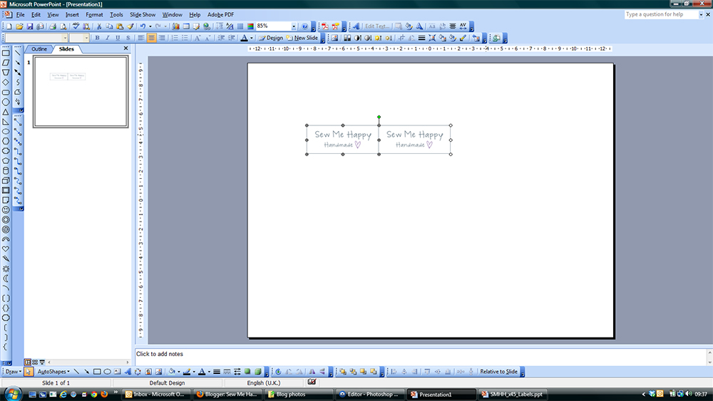 Sew Me Happy How to Make Your Own Sewing Labels For Just a Few Pence Each!