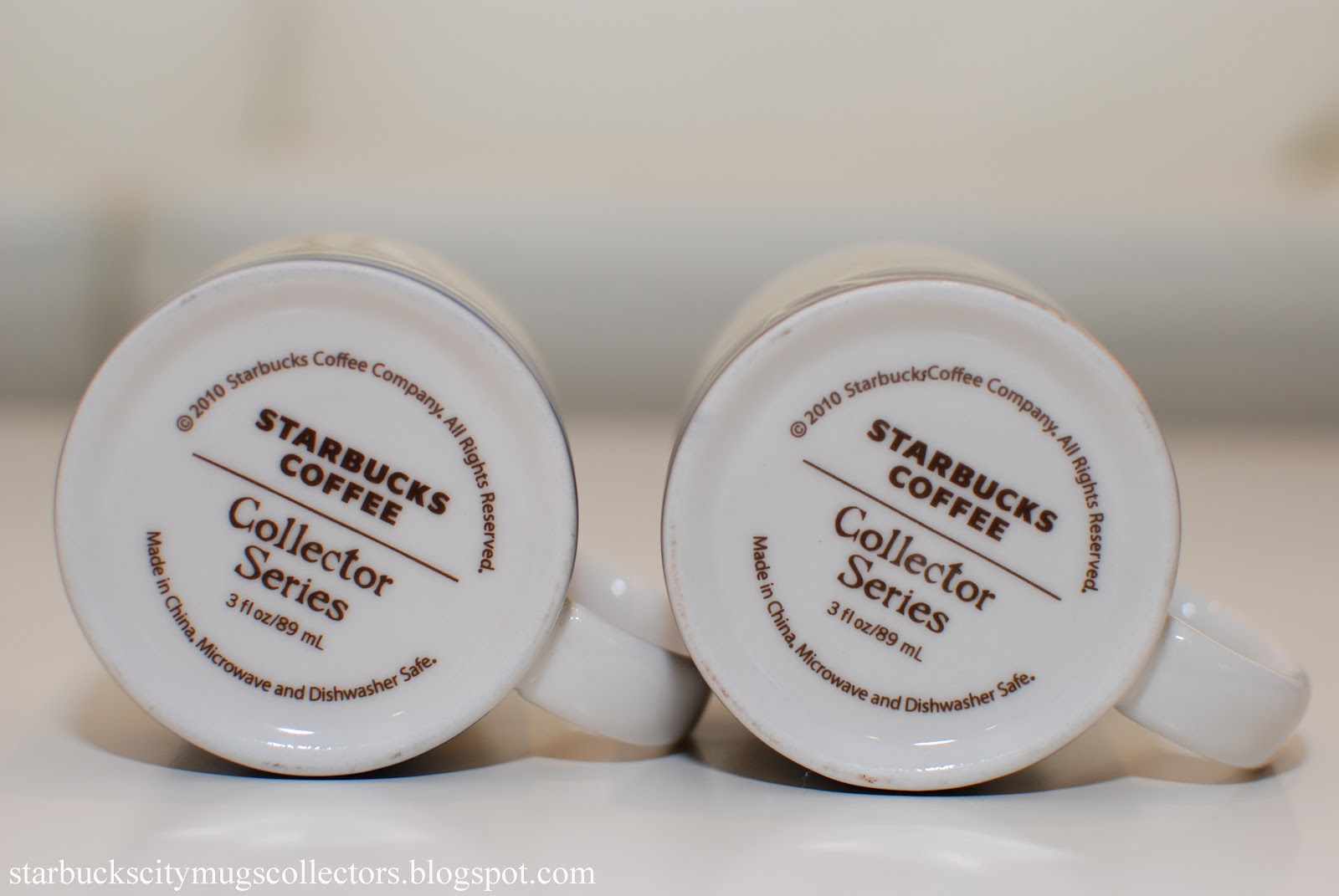 Starbucks City Mugs NEW ZEALAND AND AUCKLAND