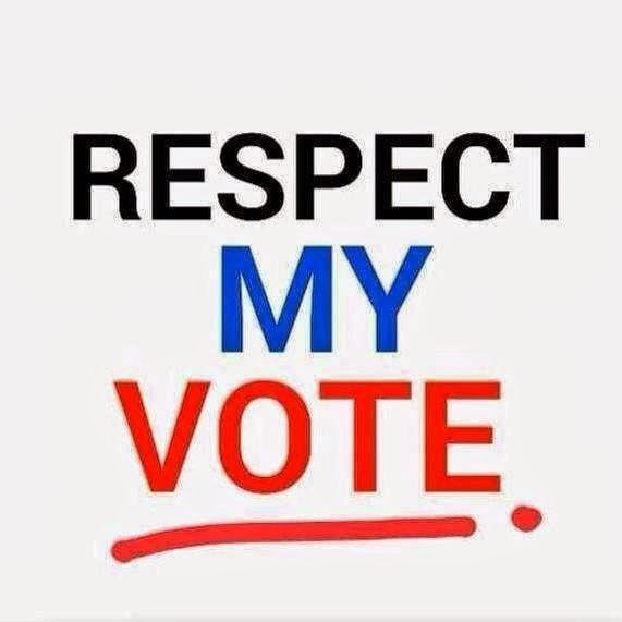 RESPECT MY VOTE