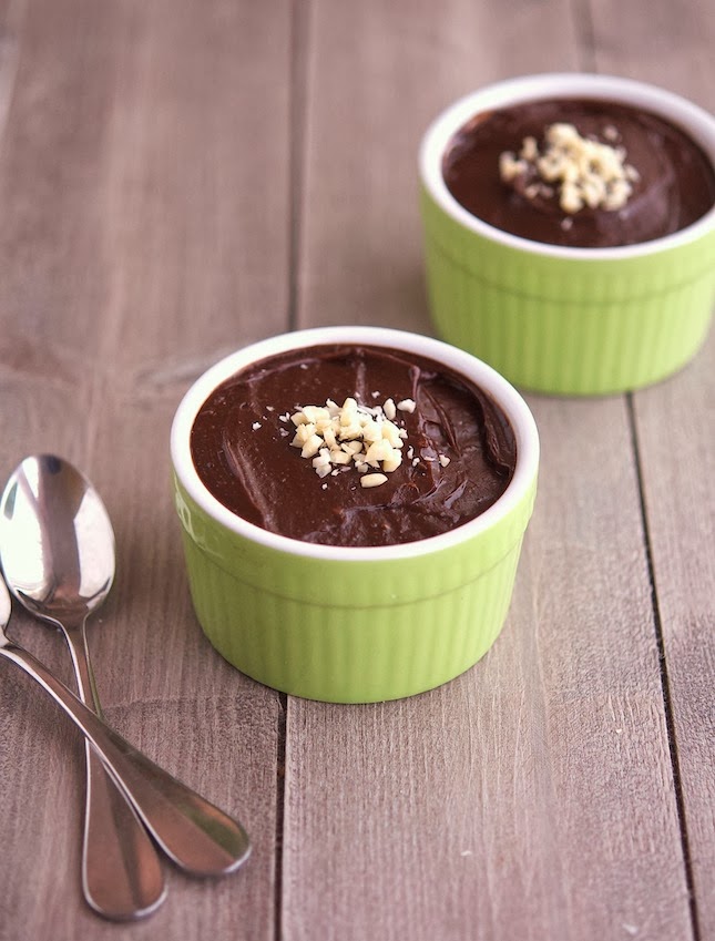 Chocolate Avocado Chia Pudding