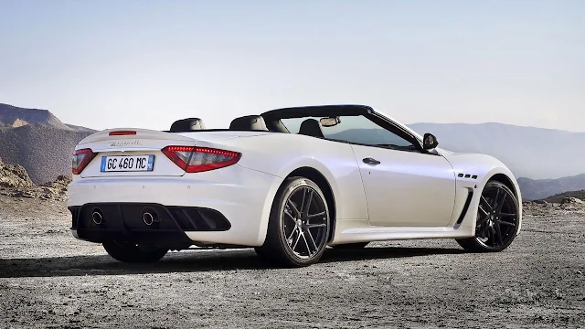 Maserati GranCabrio MC back