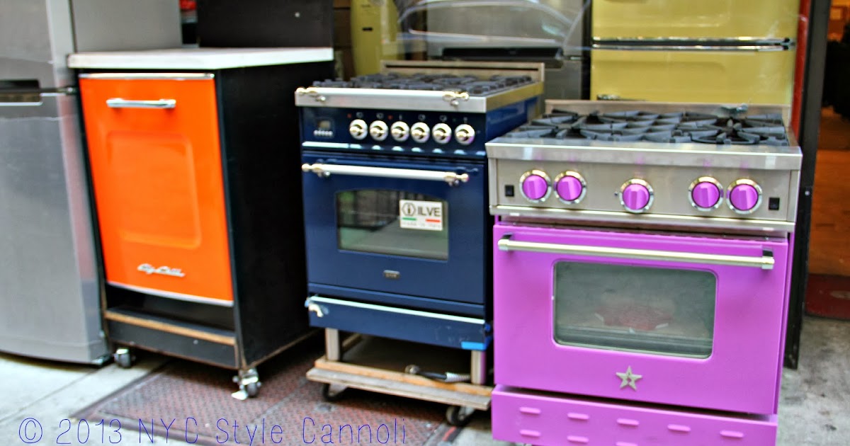 Photo Gallery Thursday " Colorful Kitchen Appliances" NYC, Style & a