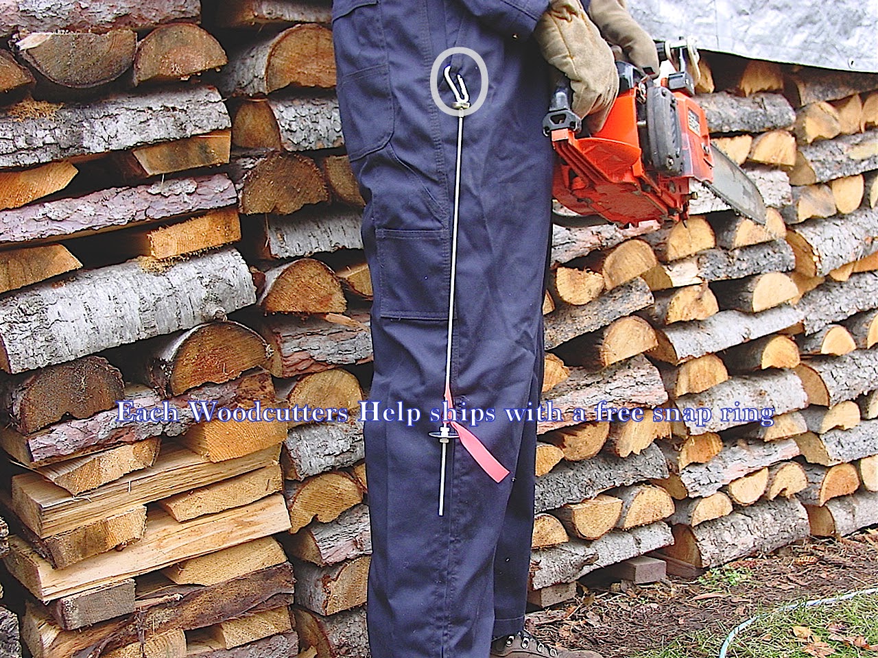 Each Woodcutter's Helper now ships with a free SnapRing for attaching