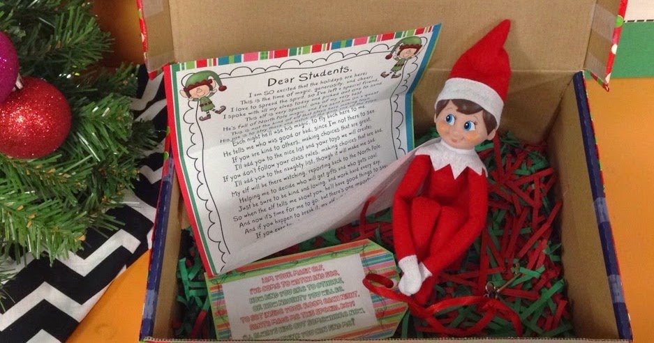 All For the Love of Teaching: Elf on the Shelf (Classroom Ideas) and