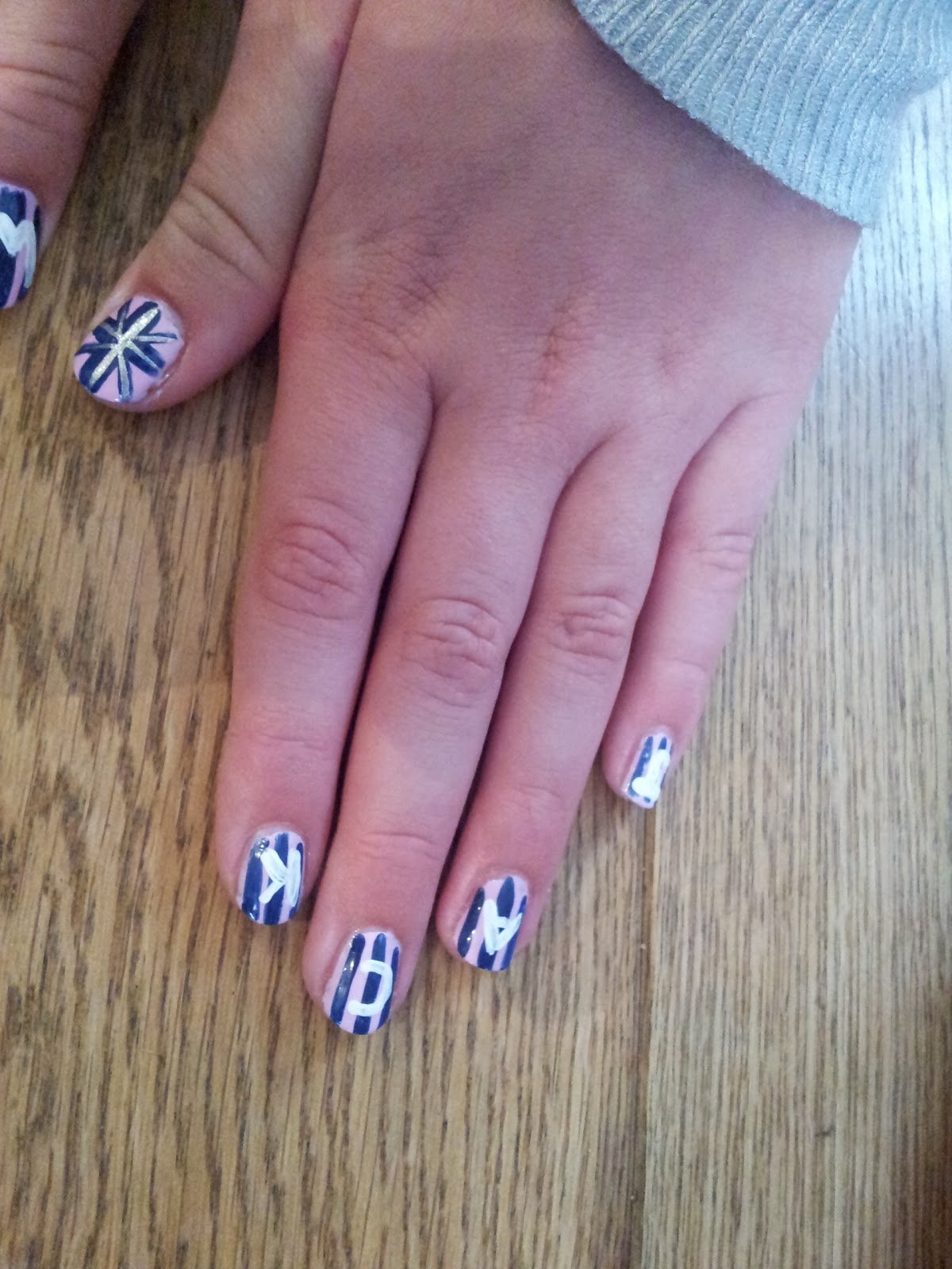 Pamper Party Nails - Jack Wills Inspired