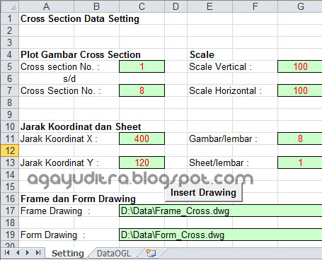 Tutorial Excel Long Section Untuk Pclp