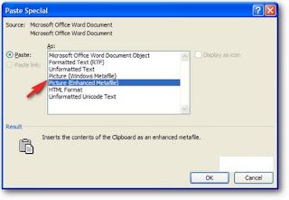 Cara convert teks menjadi gambar di ms word Cara convert teks menjadi gambar di ms word