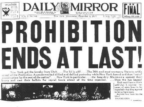 mafia prohibition